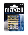 Maxell paristo AA LR6 1,5V 4 kpl - Paristot - 4902580163761 - 1