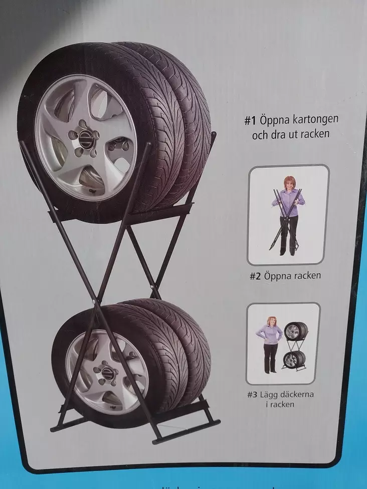 2-tasoinen rengasteline - Löytökori - 6430019810811 - 1