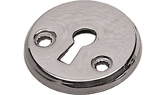 Avainkilpi Cello 113 messinki kromi - Ovikilvet ja wc:n vääntönupit - 6414675113721 - 1