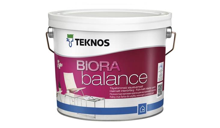 Biora Balance Sisustusmaali 2,7l - Seinämaalit - 6414621018971 - 1