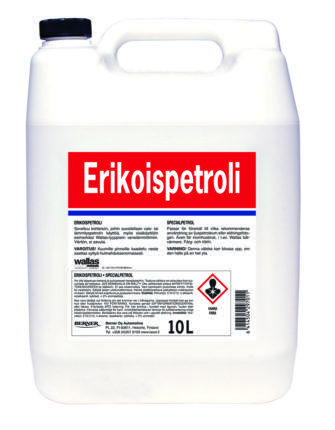 Erikoispetroli 10 L - Aerosolit, sprayt ja polttonesteet - 6414504297011 - 1