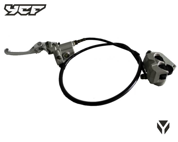 Etujarrupaketti 2-mäntäinen YCF - Jarruosat, kahvat, vivut ja vaijerit - YC110-0501-2001 - 2