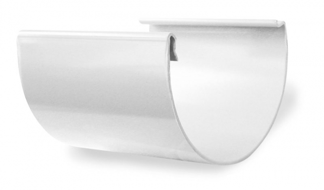 Jatko-osa 125 mm valkoinen - Sadevesijärjestelmät - 5702751403011 - 1