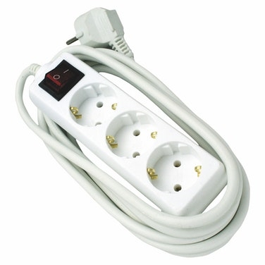 Jatkojohto OPAL 3-os. maadoitettu VK 3 m - Sisäjatkojohdot - 6416013243831 - 1