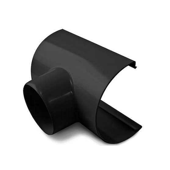 Juoksutusosa 100/75 musta - Sadevesijärjestelmät - 5702751125401 - 1