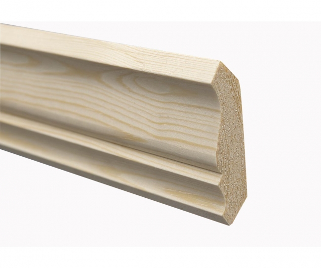 Kattolista 15x70x3200mm koriste puuvalmis - Kattolistat - 6417153007161 - 1