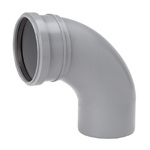 Kulmayhde 75x88,5 harmaa pyöristetty - Viemäriputken osat - 6414904214311 - 1