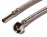 Liitäntäletku RST 1/2" sk x 10 mm x 300 mm 6598091 - Tuloletkut, poistoletkut ja asennusletku - 6598091 - 1
