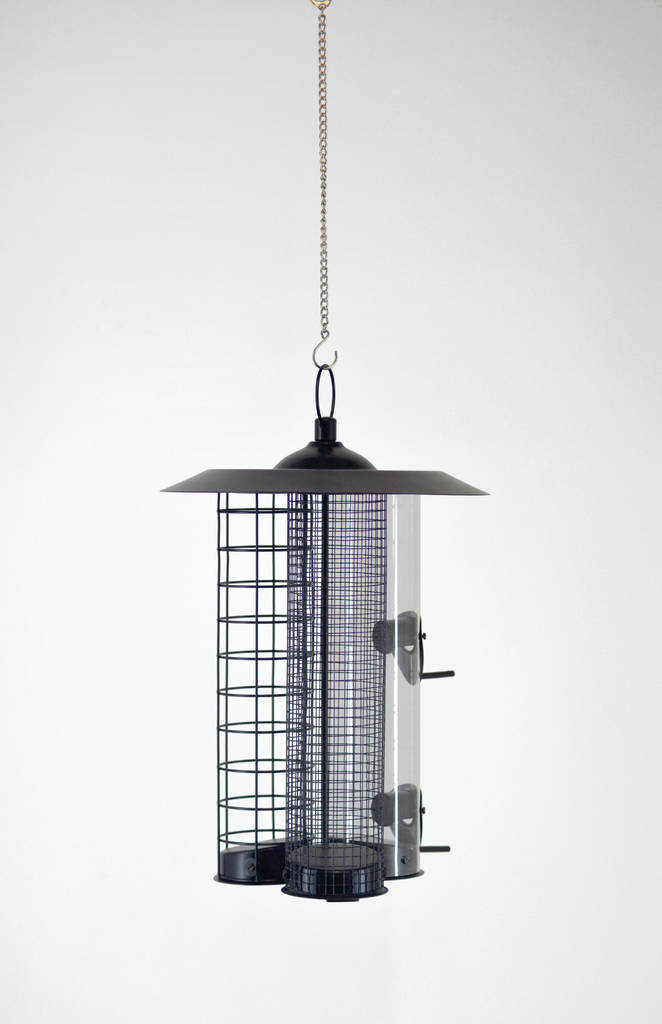 Linnunruoka-automaatti Triple 3 x 3 l - Ulkolinnun ruoat ja tarvikkeet - 7312600023901 - 1