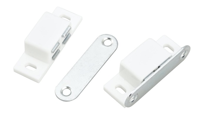 Magneettisalpa PROF 844 muovi 2kpl - Ovisalvat, ovivasteet ja ovistopparit - 6438313581291 - 1