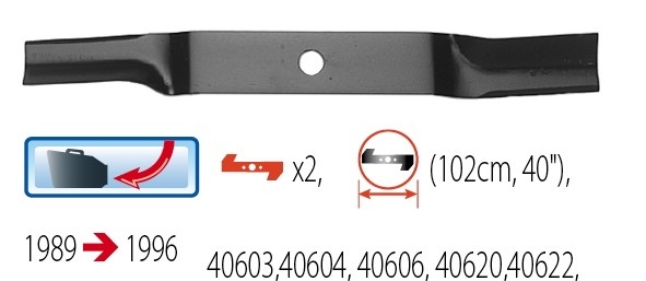 Murray 91871MA 40" HD - Murray terät - 024847339901 - 1