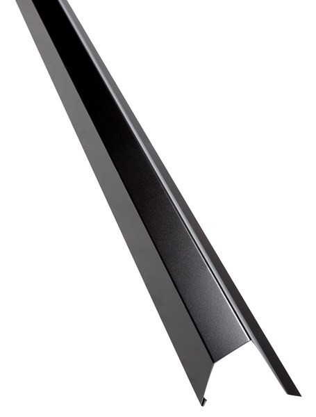 Päätyräystäspelti Musta 2 m - Bitumikatteet - 6417547158981 - 1