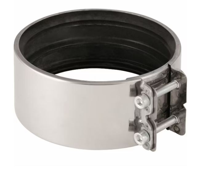 Pantaliitin 2-pulttinen 150 - Viemäriputken osat - 40254104545501 - 1