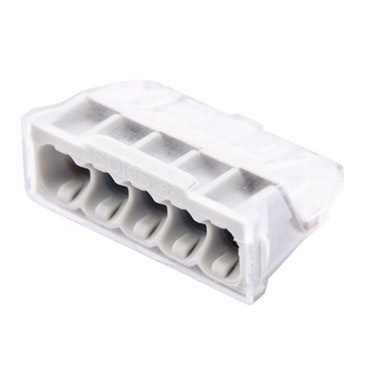 Pikaliitin 5-napainen 5kpl - Rasialiittimet ja kytkentärimat - 6416013119051 - 1