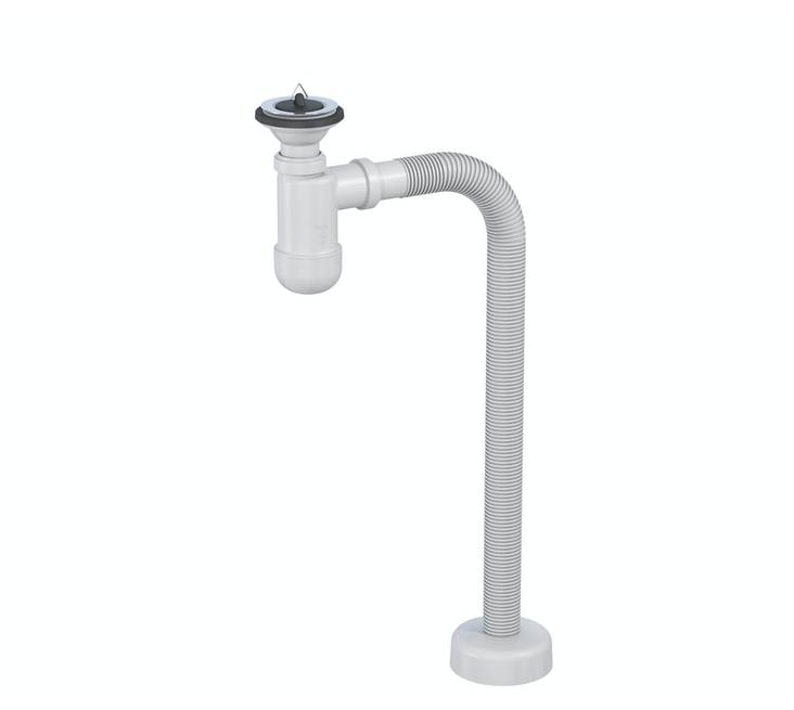 Pullovesilukko PROF täydellinen muovi - Pesualtaiden vesilukot - 6405422887811 - 1