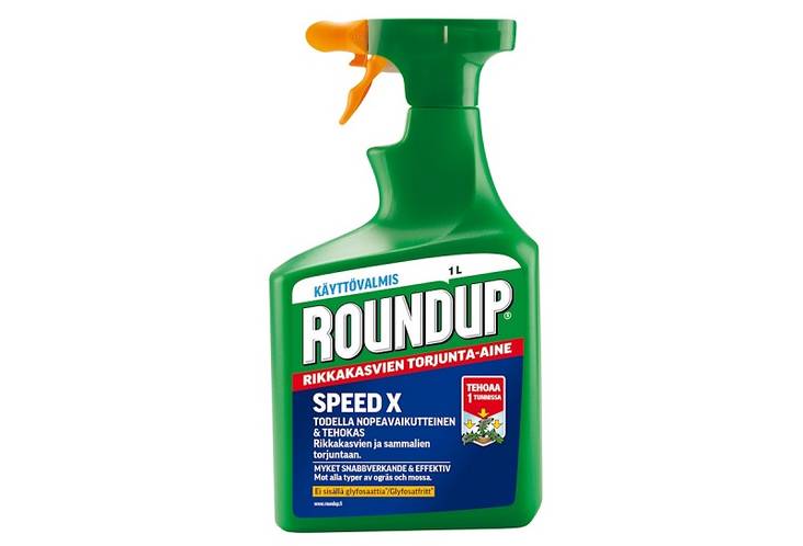 Roundup Rikkahävite Speed X 1l - Rikkakasvien torjunta - 5707441553731 - 2
