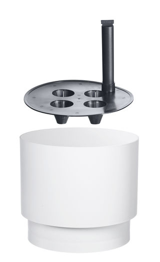 Ruukku Orthex Pauliina 40cm valkoinen - Sisäruukut - 6411760487101 - 1