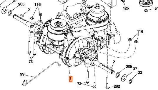 McCulloch vaihteisto 5902776-01 - McCulloch/Partner muut varaosat - 5878846-01 - 1