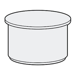 Tulppa 110 harmaa - Viemäriputken osat - 6414904250371 - 1