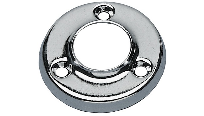 Vaatetangonkannatin PROF 711 25mm kromi - Pyyhekoukut ja vaatekoukut - 6414671027121 - 1