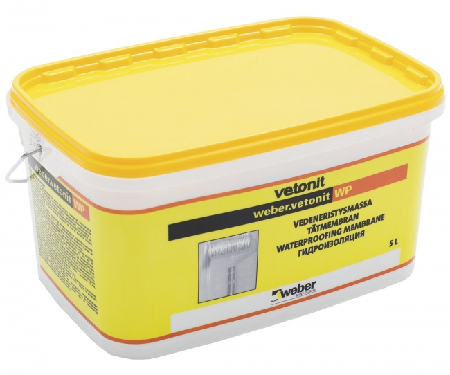 Vedeneristysmassa Weber WP+ 5 l - Vedeneristeet ja primerit - 6415910057954 - 1