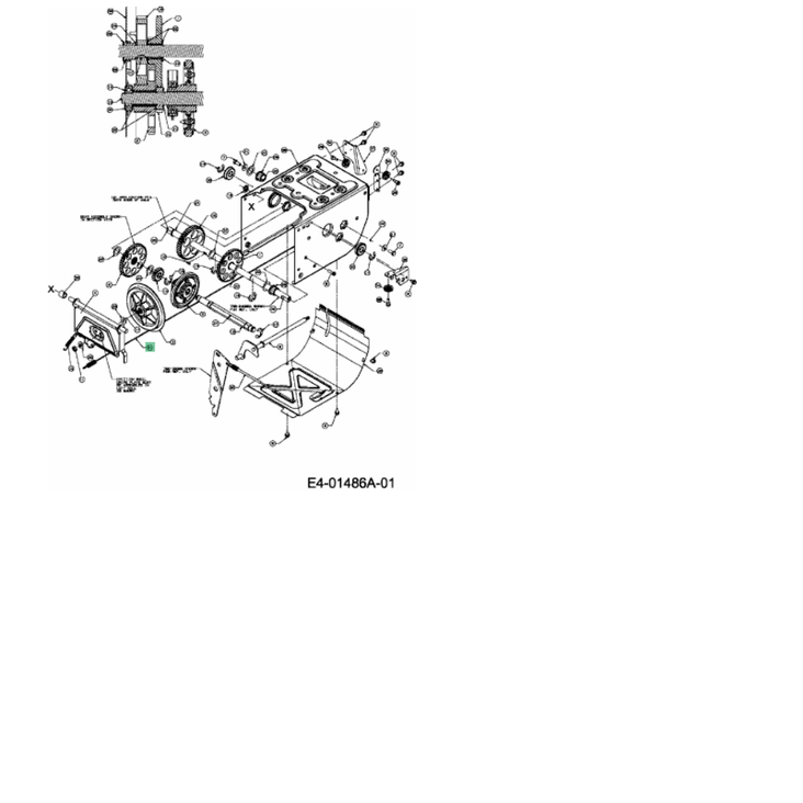 Vedon kytkentävaijeri MTD 746-04086 - Lumilinkojen varaosat - 4049582582661 - 1