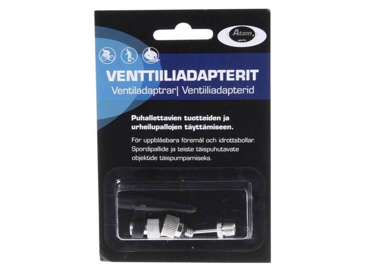 Venttiiliadapterit Atom 4kpl - Polkupyörät ja tarvikkeet - 6410412325341 - 1