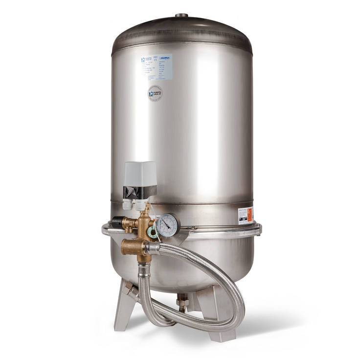 Vesiöosa Watman 120 l/6 bar KPSV - Kalvopainesäiliöt ja vesiöosat - 6415847610581 - 1