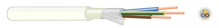 Asennuskaapeli Kajote Mplm 3x1,5 s - Asennuskaapelit - 64100040530651 - 1