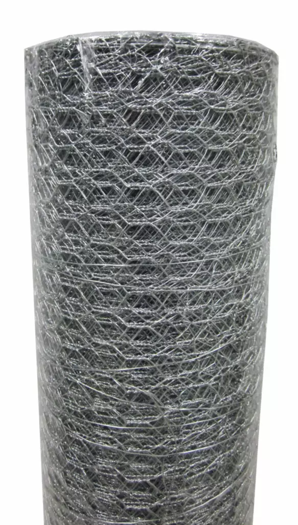 Kuusikulmaverkko galvanoitu 0,6 x 10 m - Aitaverkot ja aitatarvikkeet - 6416556103661 - 1