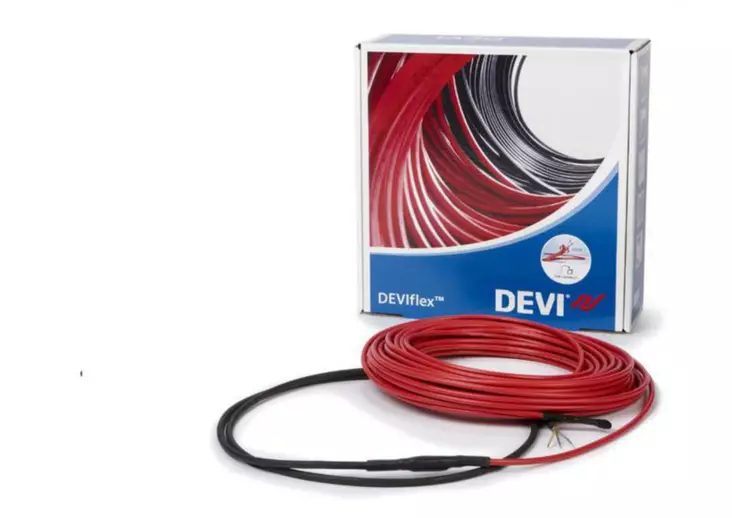 Lämpökaapeli Devi flex 10T 40m 390W 230V - Sähköinen lattialämmitys - 5703466223581 - 1