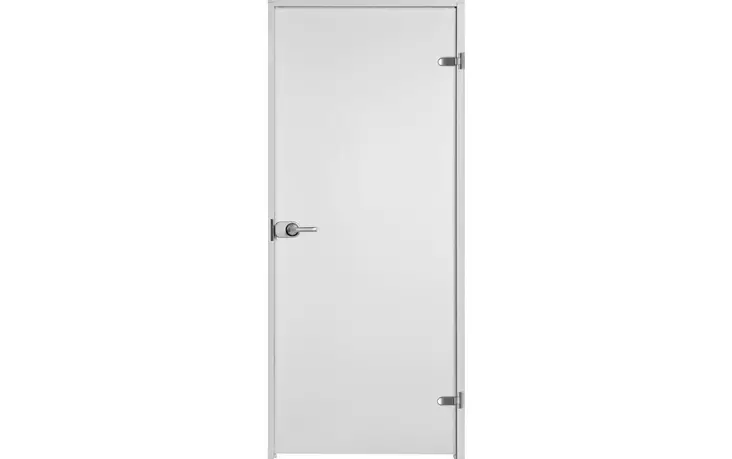 Lasiovi satiini 8x21 lukko roiskevesisuo - Saunan ovet, lasiovet ja erikoisovet - 6418394082481 - 1