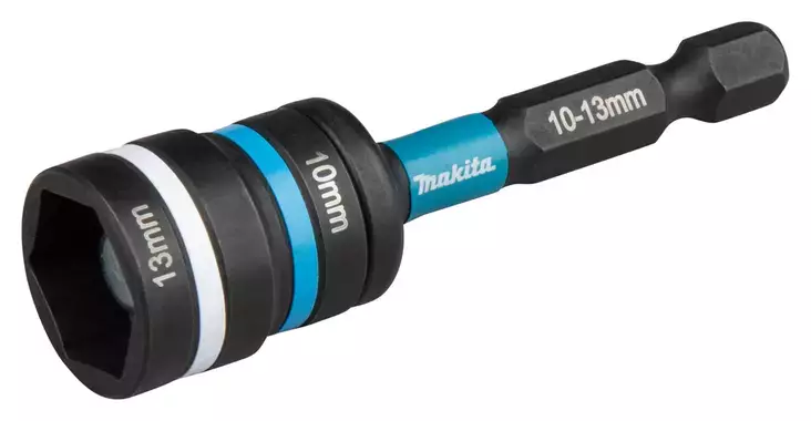 MAKITA Kuusiohylsy magneettikiinnityksellä 10 / 13 mm - Hylsyt ja kuusiokoloavaimet - 197050377241 - 1