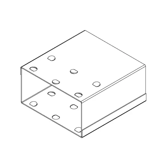 Muurausholkki NARVI 130x65x142mm - Tulisijavalut ja tarvikkeet - 6417810056211 - 1