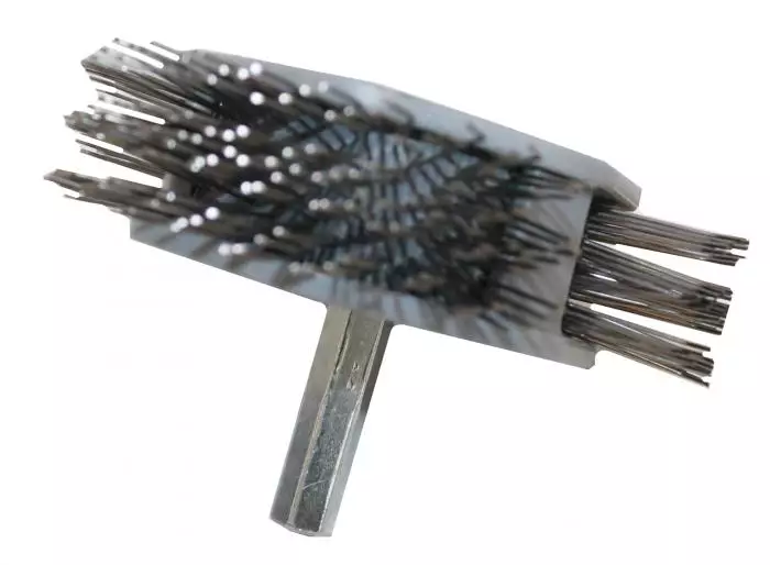 Puhdistusharja 4" - Pyörivät metalliharjat - 6430074696801 - 1