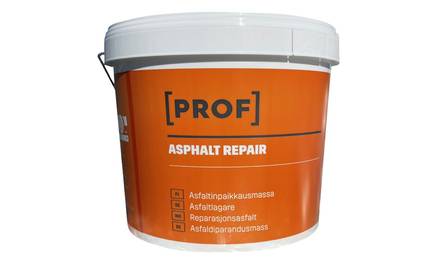 Asfaltinpaikkausmassa PROF 15kg - Hiekoitusmurskeet ja sepelit - 6438313664802 - 1