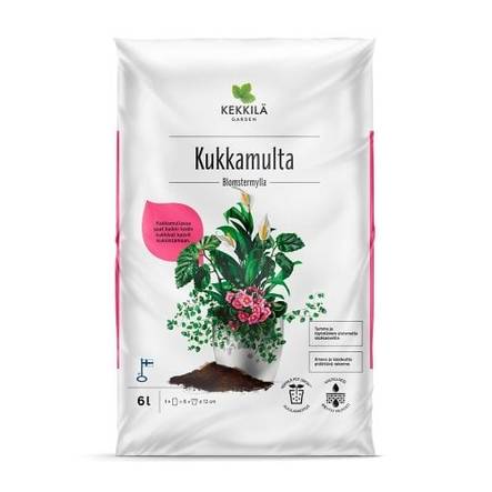 Kekkilä Kukkamulta 6 L - Kukkamullat - 6433000100212 - 1