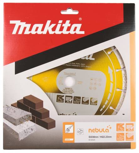 Makita Timanttikatkaisulaikka 230x22,23mm B-54025 - Timanttilaikat - 88381476522 - 2