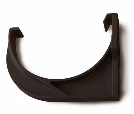 Muovikannatin 125 mm Musta - Sadevesijärjestelmät - 5702771675412 - 1