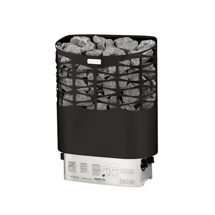 Narvi NS 900 musta 9 kW - Sähkökiukaat - 6417810030792 - 1