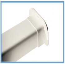 PM80 seinäläpivienti kauluksella - Asennustarvikkeet - 8034135660572 - 1