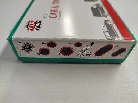 Paikkarasia Car & Truck TT12 - Jalkapumput ja renkaanpaikkaussarjat - 4003115064512 - 2