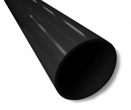 Syöksyputki Ø 90 mm/3 m Musta - Sadevesijärjestelmät - 5702752105532 - 1