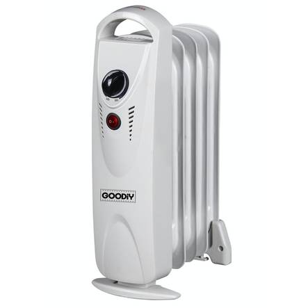 Öljylämmitin mini Goodiy 500W 5 lamellia - Sähkölämmittimet ja lämpöpatterit - 6438056226572 - 1