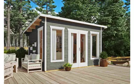 Pihatalo Cello Sundsvall maalattu 11,4m2 - Aitat ja vierasmajat - 6438313621522 - 1