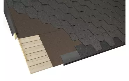 Räystäskaista 0,25 x 10 m Musta - Bitumikatteet - 6417547525042 - 2