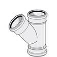 Muhvihaara 110x110x45 harmaa - Viemäriputken osat - 6414904240372 - 1
