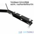 Puutarhajyrä Clou XL, 100cm, 120l - Muut puutarhatyökalut - 6438014271262 - 4