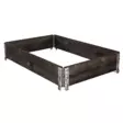 Lavakaulus 60x80x20cm, musta - Ulkoruukut - 6430068430602 - 1