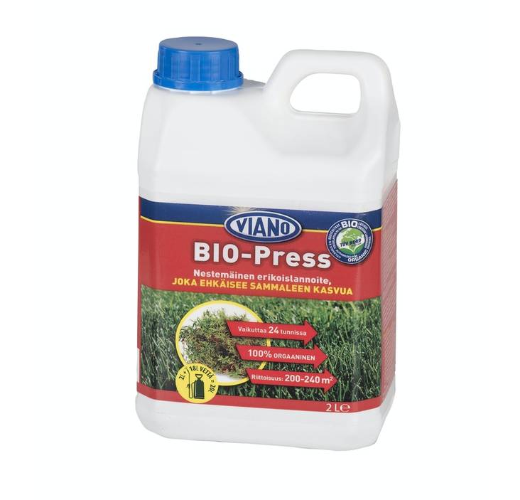 Erikoislannoite Viano Bio-press 2L - Puutarhalannoitteet - 5410750060752 - 1